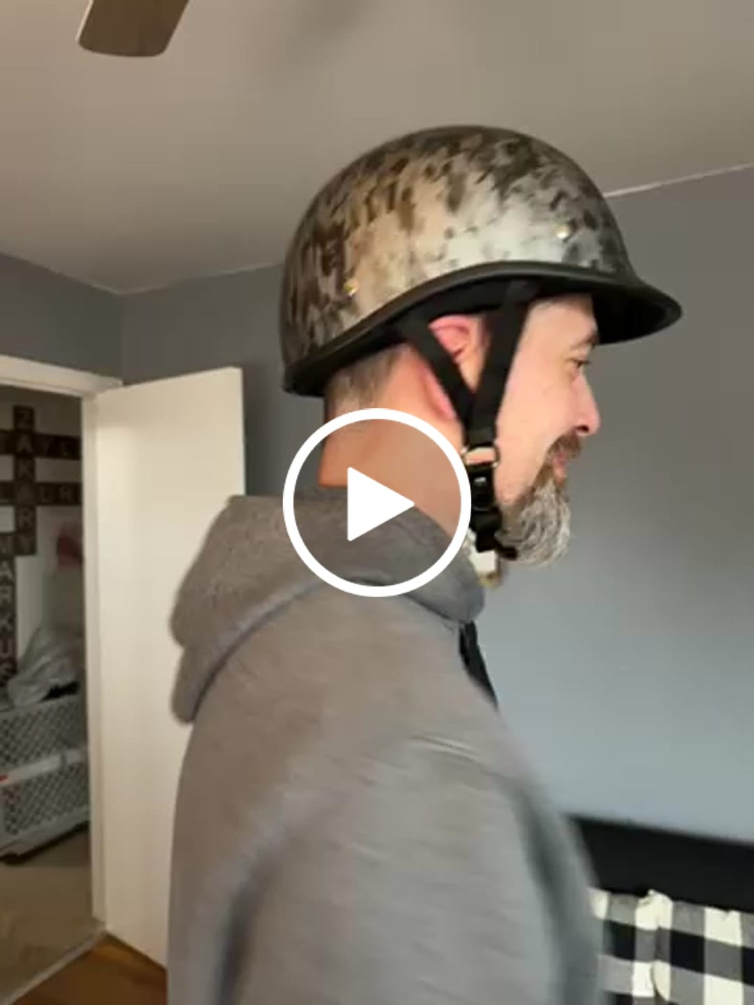 Customer video review of Low Profile Reversible DOT Polo Helmet / Carbon Fiber