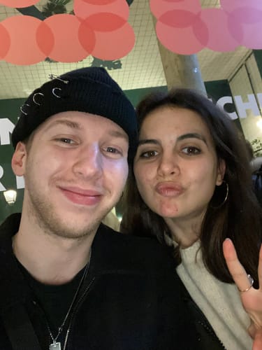 Customer photo review of PIERCED FISHERMAN BEANIE.