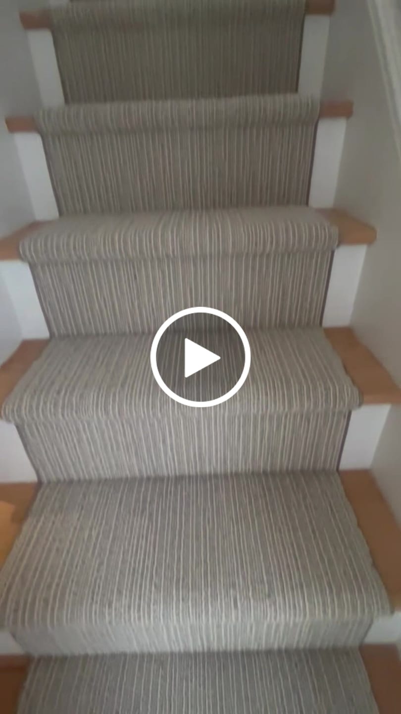 Customer video review of Stair Runner Samples