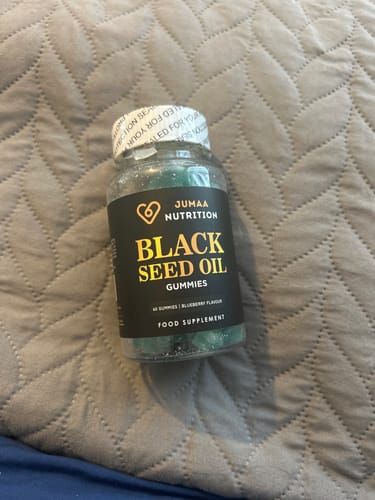 Customer photo review of Black Seed Oil Gummies