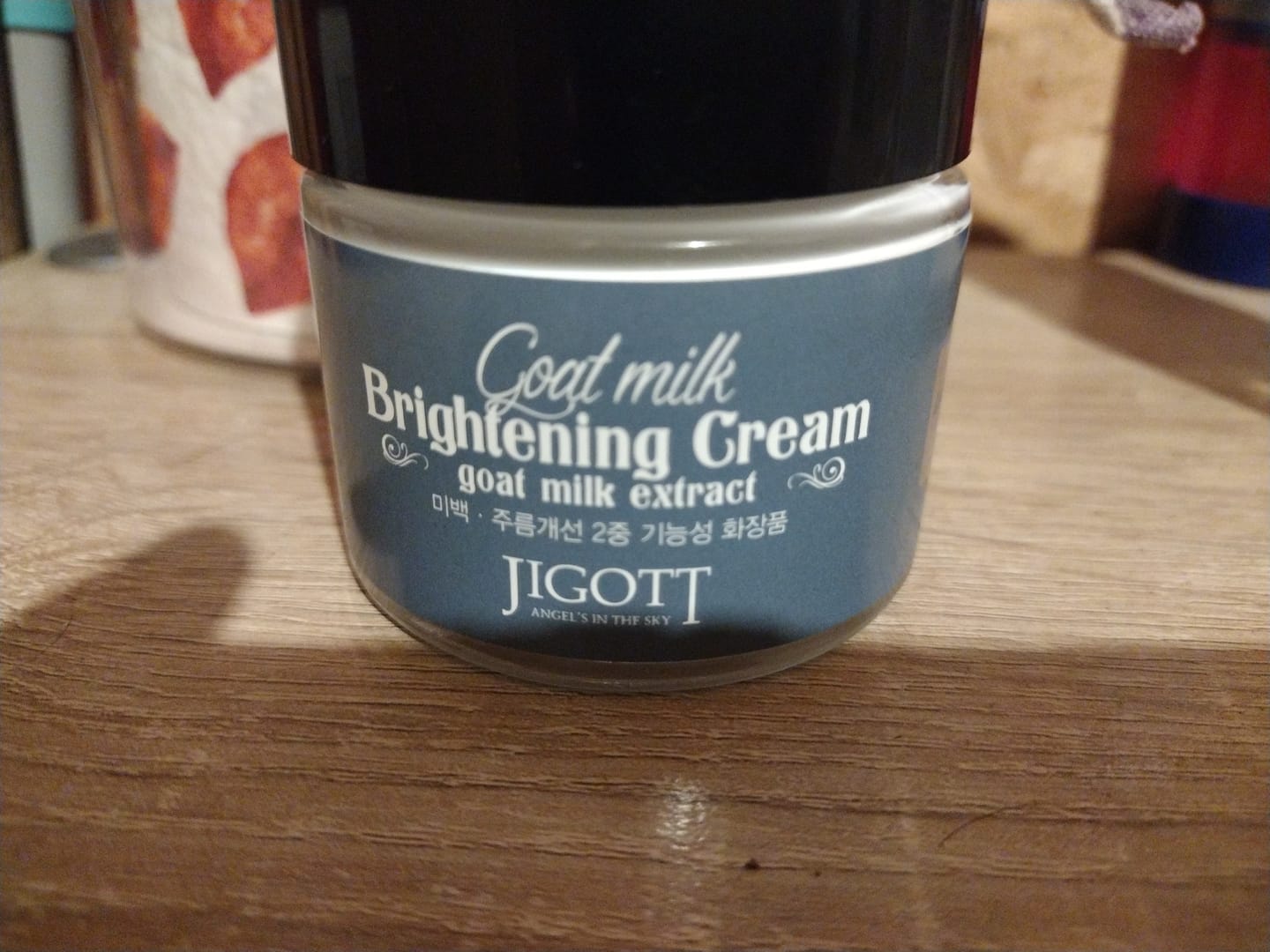 Customer photo review of Krēms sejai ar kazas piena ekstraktu Jigott Goat Milk Whitening Cream