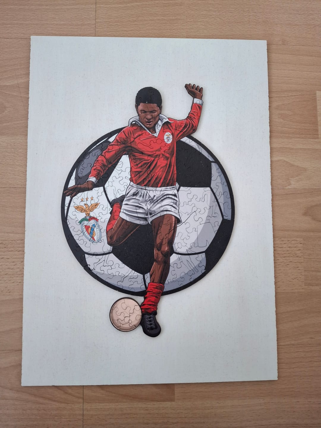 Customer photo review of Eusébio - Holzpuzzle