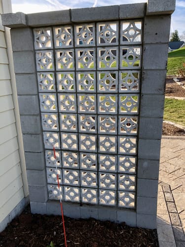 Starlight White 7 5 Cement Breeze Block