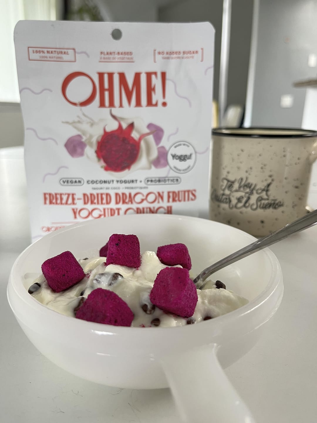 Customer photo review of Freeze Dried Dragon Fruits (Chunk)