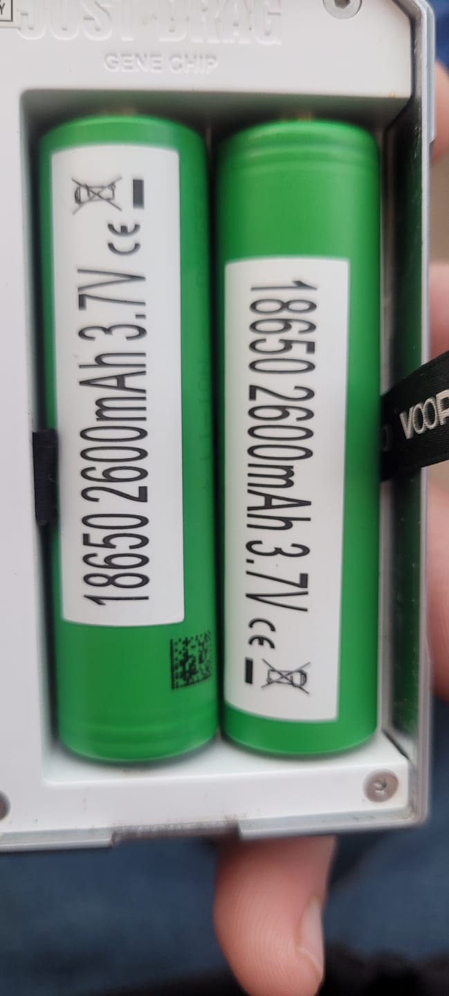 Customer photo review of Sony | Murata VTC5 18650 2600mAh 20A Battery