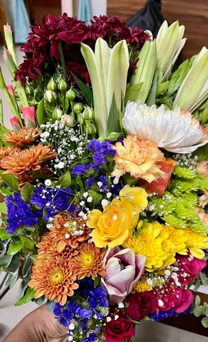 Customer photo review of A Riot of Colours