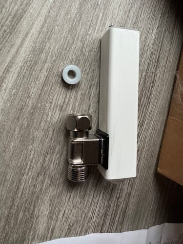 Customer photo review of The Shower Wizard