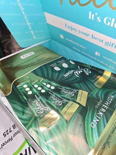 Customer photo review of Glow From Within Single Serving Sachet Starter Kit