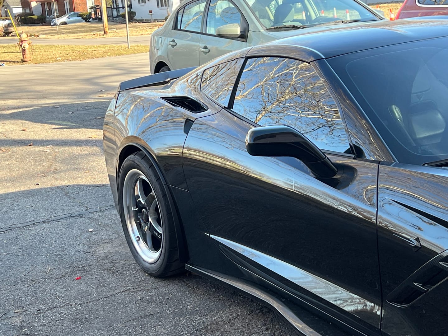 Customer photo review of Corvette C7 Base Rear Quarter Extension