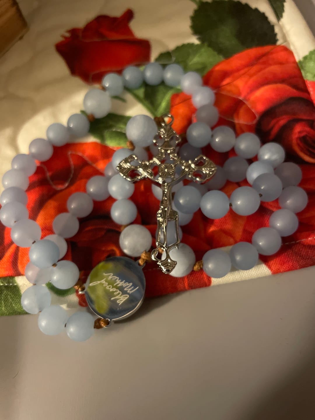 Customer photo review of The Blessed Mother Rosary by Blessed Is She