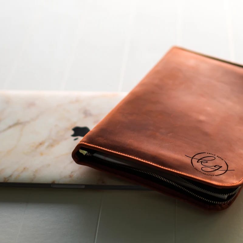 Customer photo review of Zippered Padfolio Titan