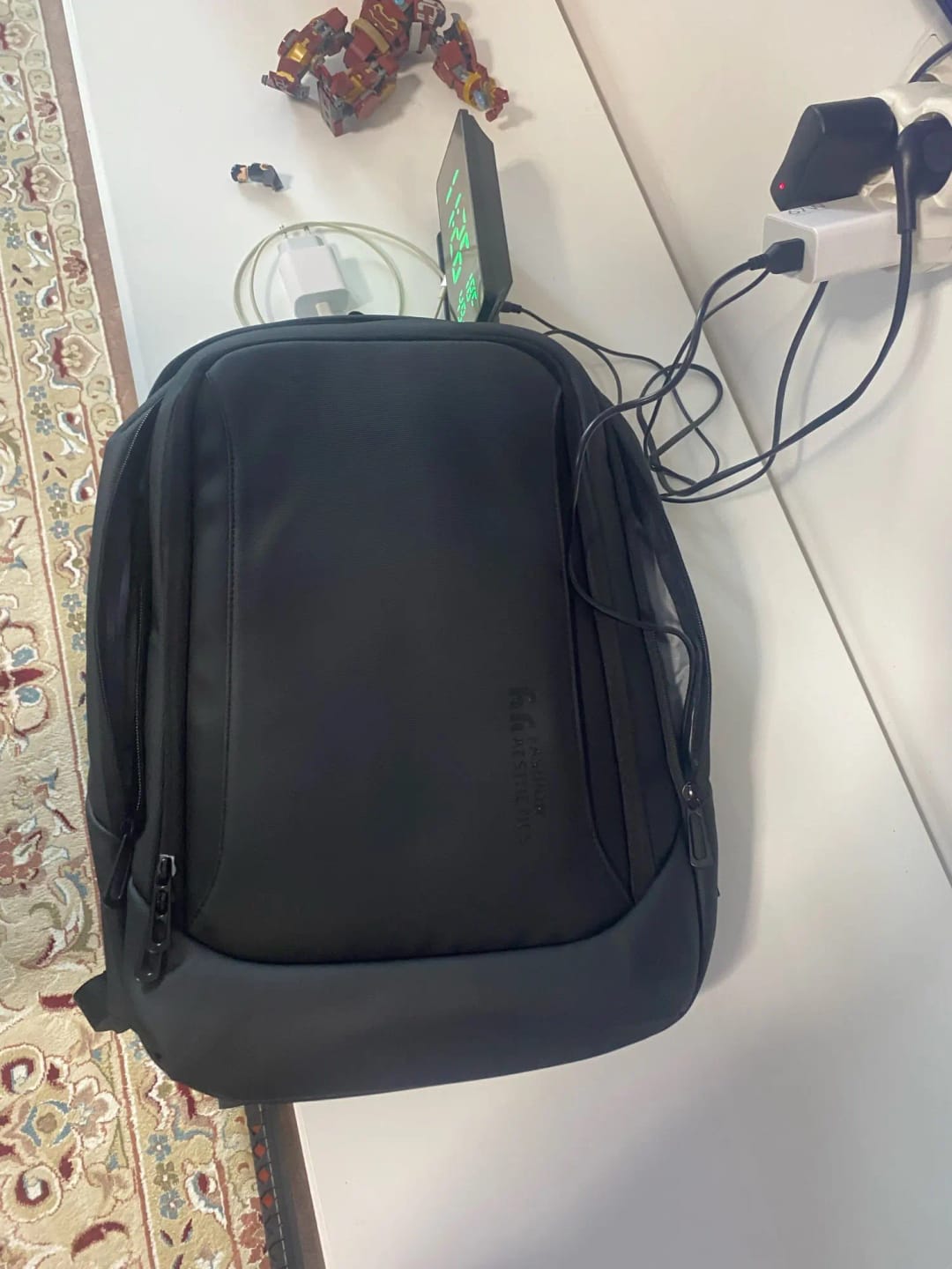 Customer photo review of Sac à Dos Homme Travail Imperméable