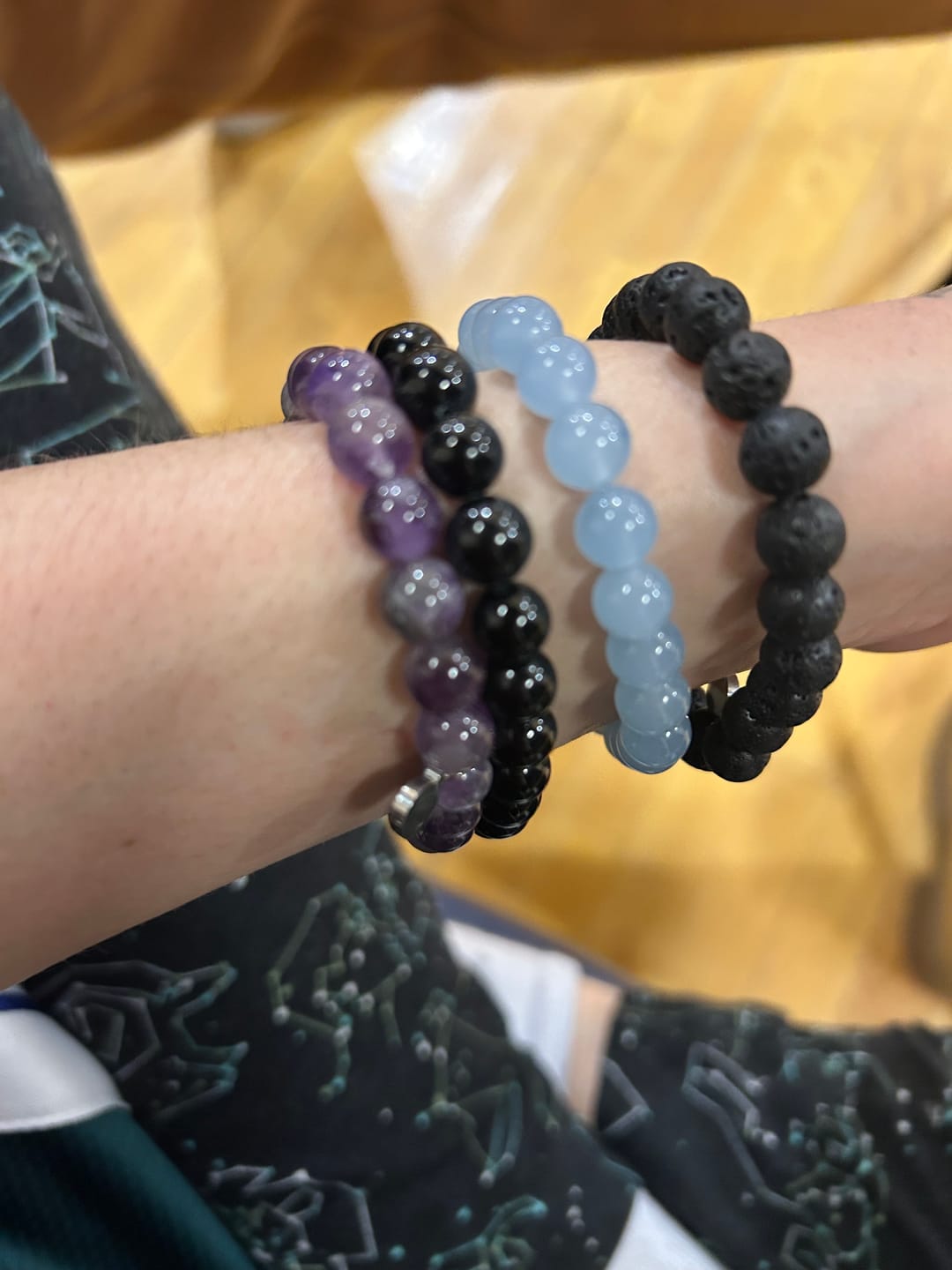 Customer photo review of Aries Vulnerability Bracelet Pack