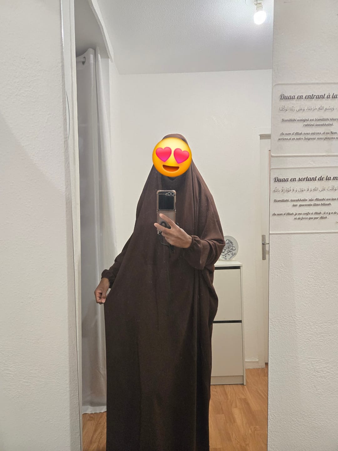 Customer photo review of Jilbab 1 pièces maxi long