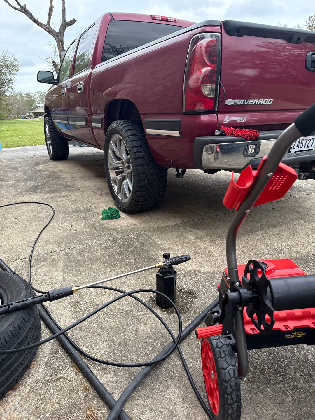 Customer photo review of BLACKLINE® FOAM CANNON 2.0