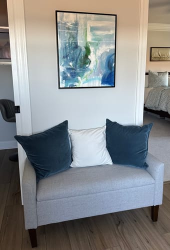 Customer review photo for COLORFUL PAINTING #CA230