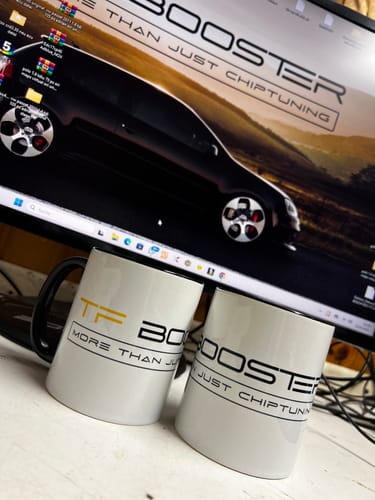 Customer photo review of TassenExpress - Becher Keramik Tasse mit Logo bedruckt 325ml Firmenlogo