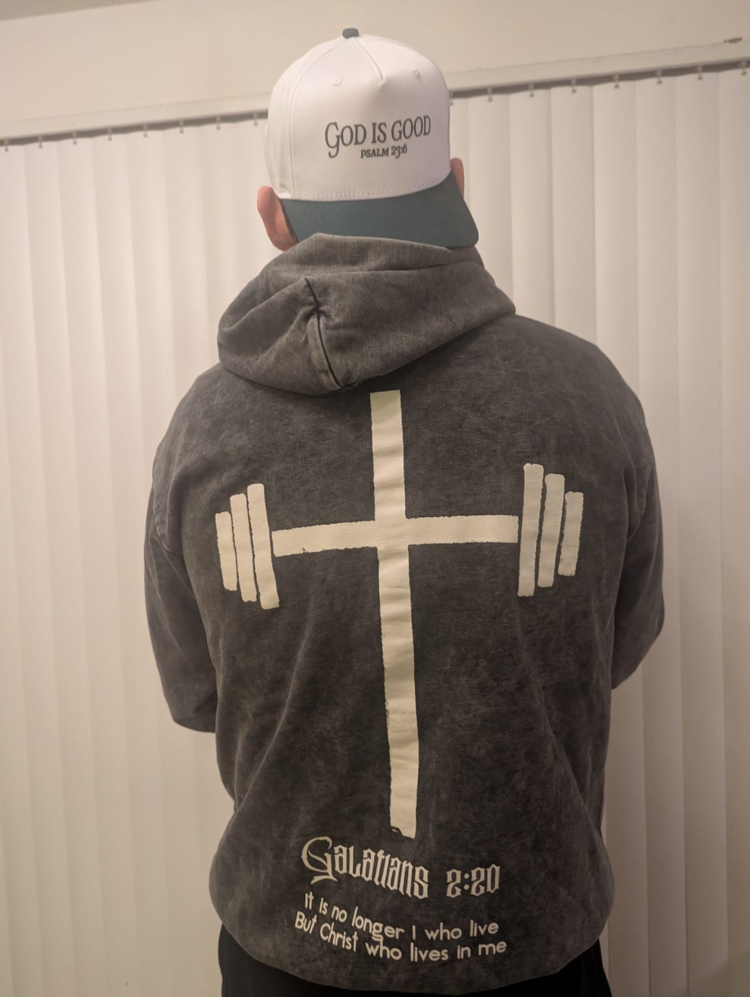 Customer photo review of Forgiven Hoodie