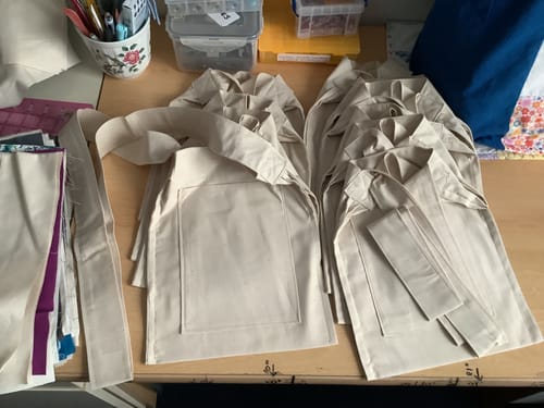 Customer photo review of Calico Fabric