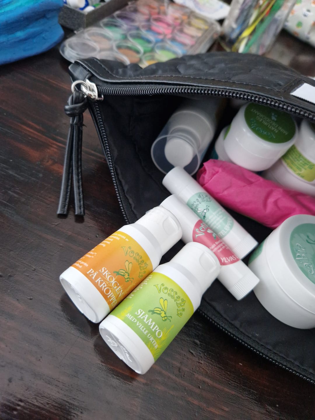 Customer photo review of Reisesett (urtesjampo og skogsåpe á 25ml)