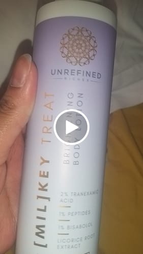 Customer video review of [MIL]KEY TREAT - Brightening Body Lotion