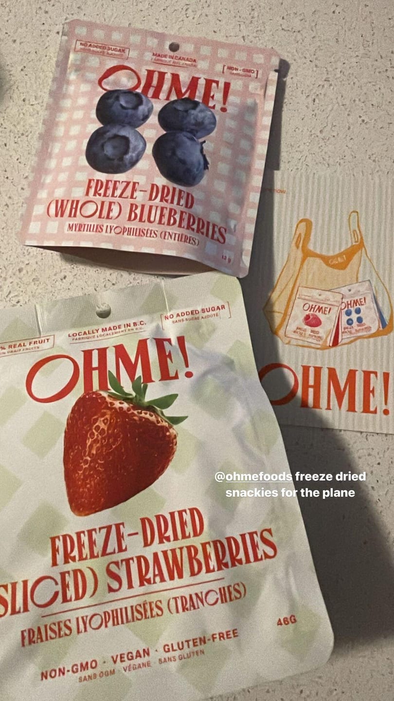 Customer photo review of Freeze Dried Strawberries (Sliced)