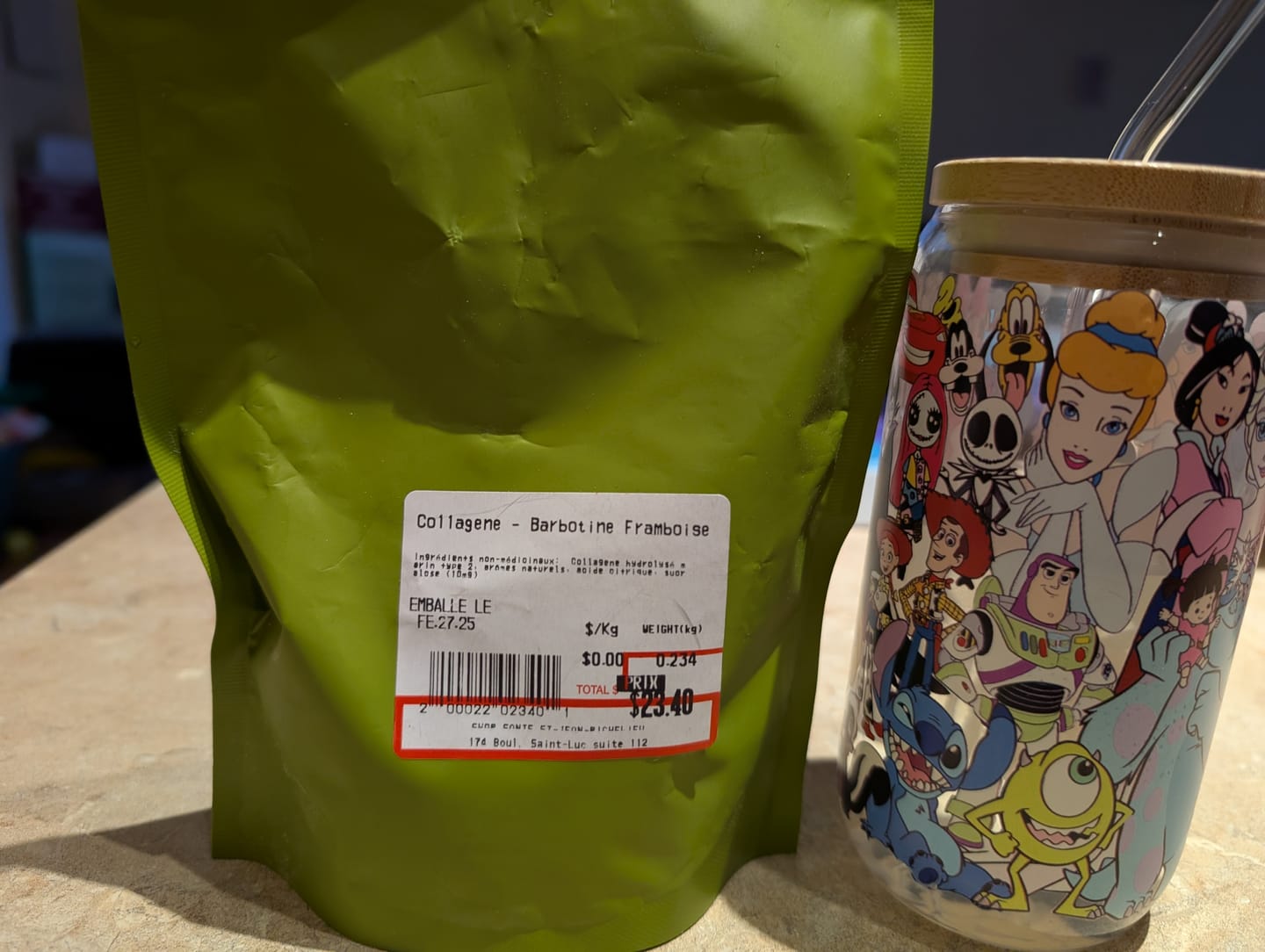 Customer photo review of VRAC - Collagène Marin (100g)