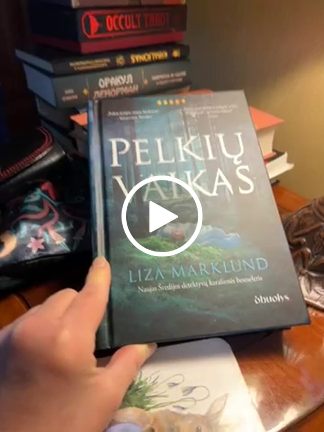 Customer video review of Pelkių vaikas: naujas Švedijos detektyvų karalienės bestseleris – paslapčių persmelktas trileris, kuriame keršto įrankiu tampa tai, kas brangiausia