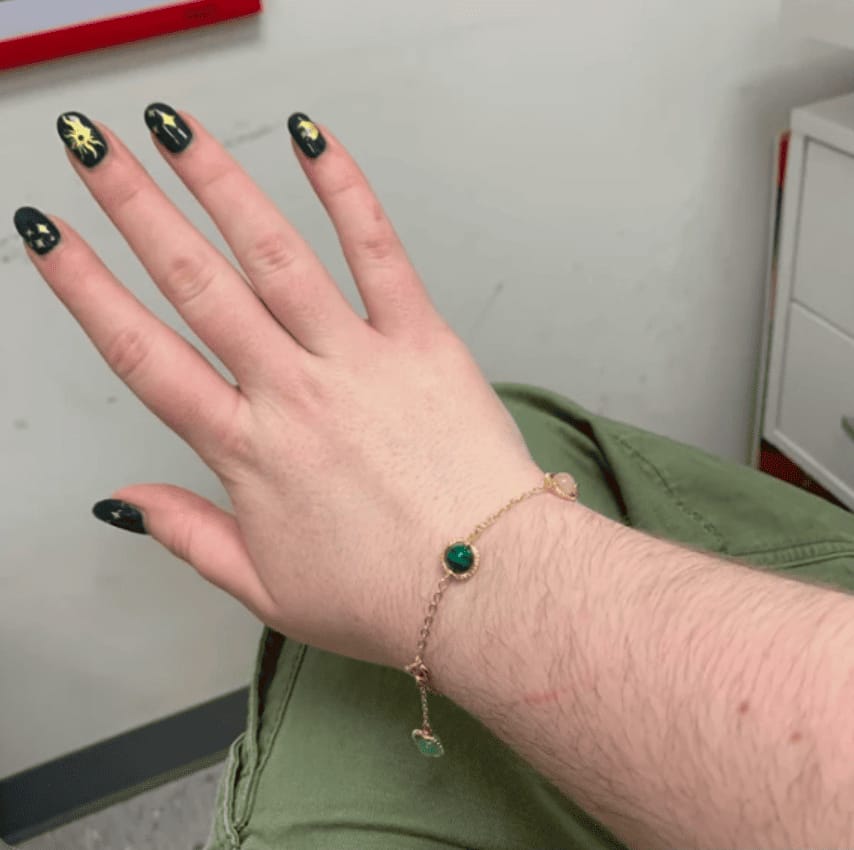 Customer photo review of Taurus Bracelet