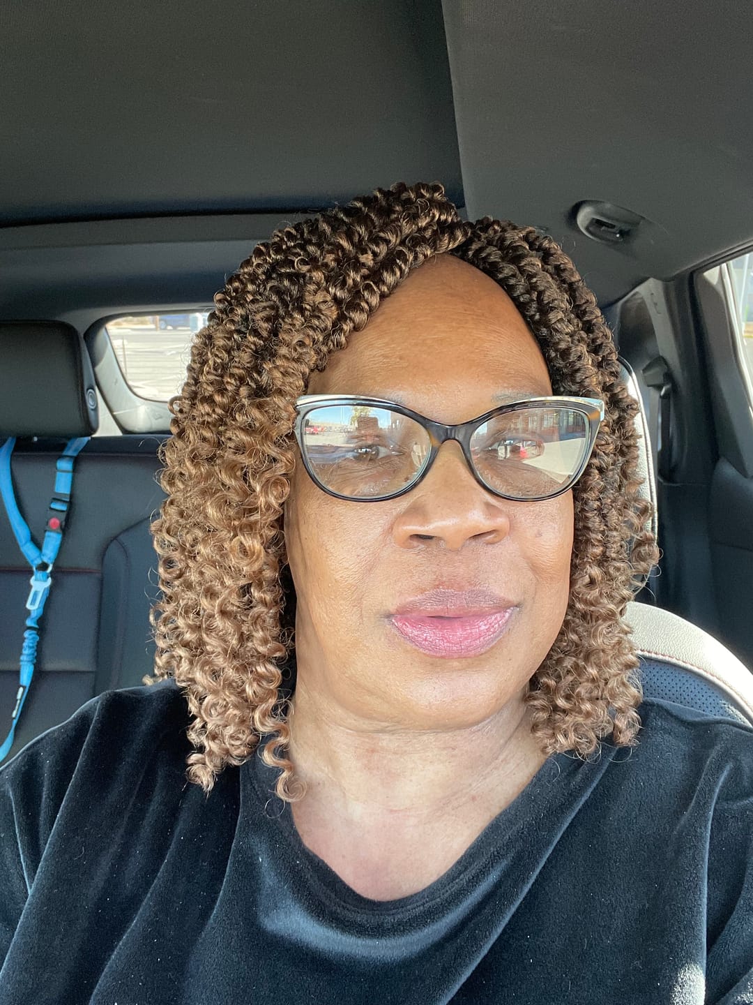 Customer photo review of Zury Sis Crochet Braids One Pack 105 Strands Enough - V91011 PASSION TWIST