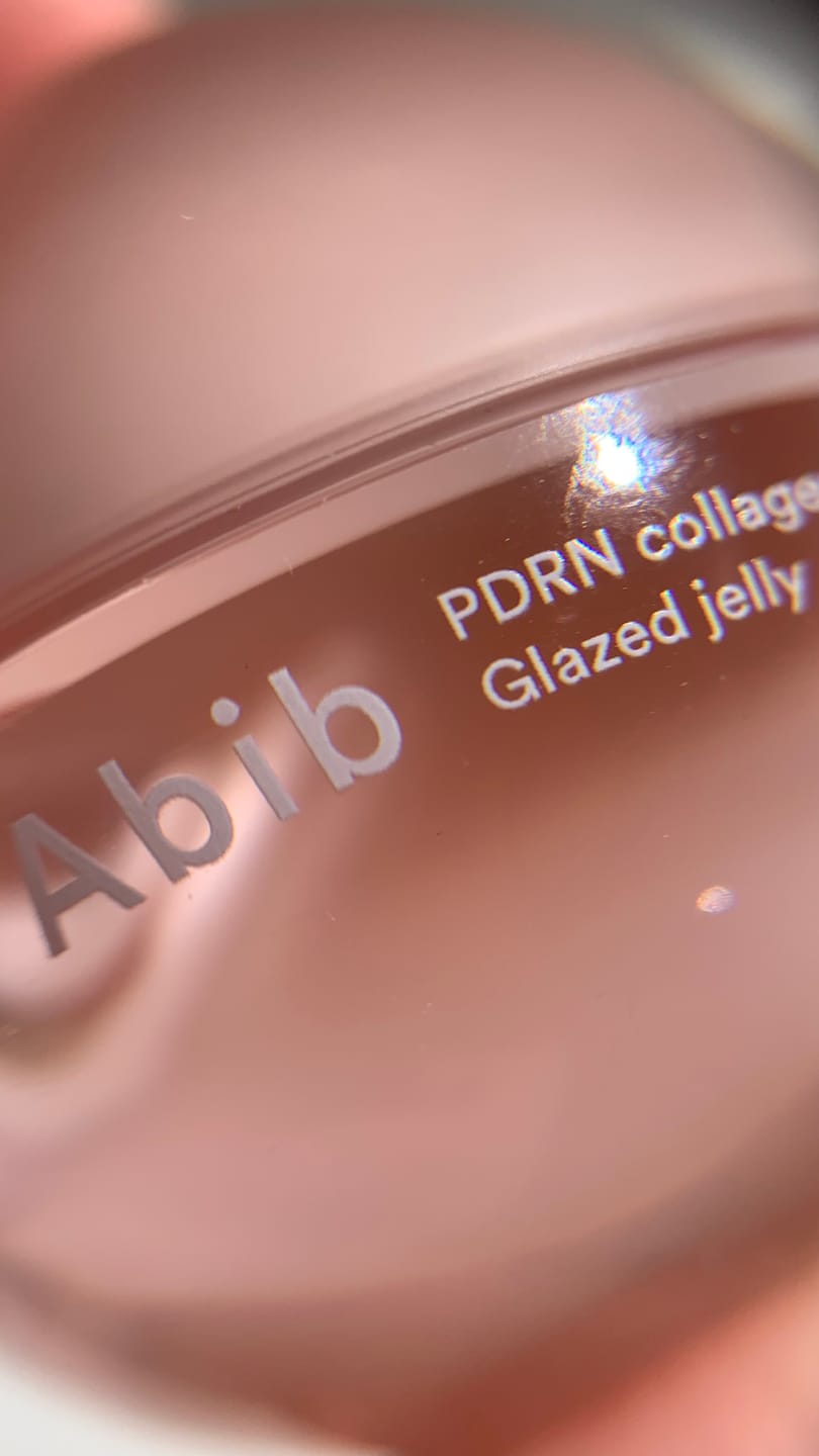 Customer photo review of PDRN Collagen Lip Mask Glazed Jelly