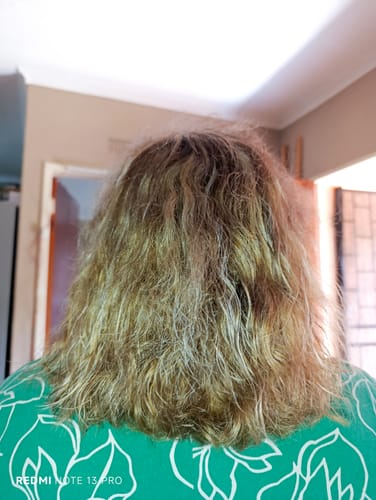 Customer photo review of K18 Leave In Molecular Repair Hair Mask 5ml