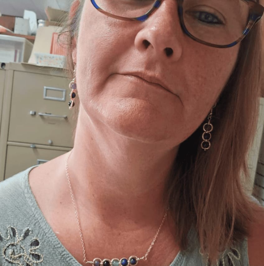 Customer photo review of Virgo Necklace