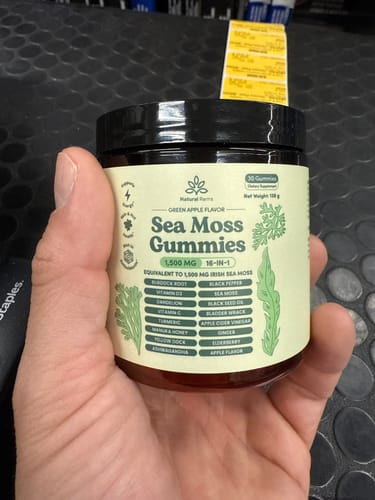Customer photo review of Sea Moss 16-In-1 Gummies
