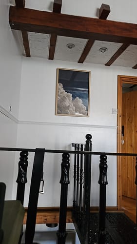 Customer photo review of Blue Cloud No3 Print