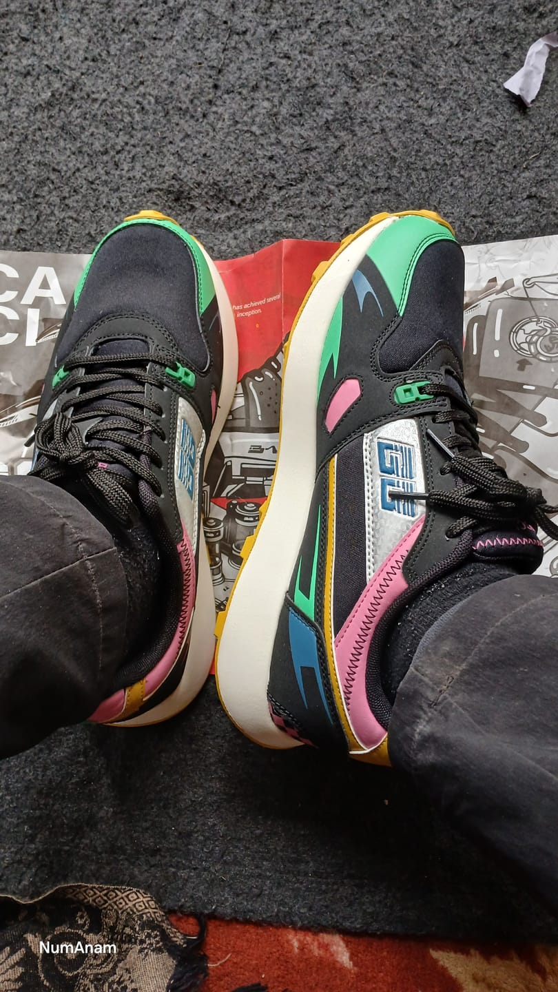 Customer photo review of Bacca Bucci TORQUE Rugged Edge Activewear Sneakers