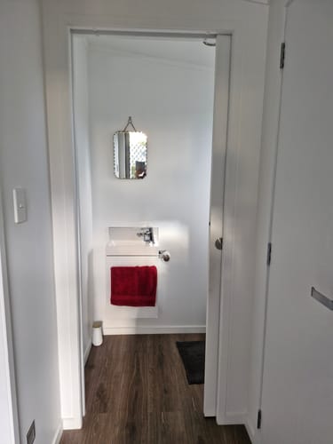 Customer photo review of Lagoon Fish Wallpaper - Teal