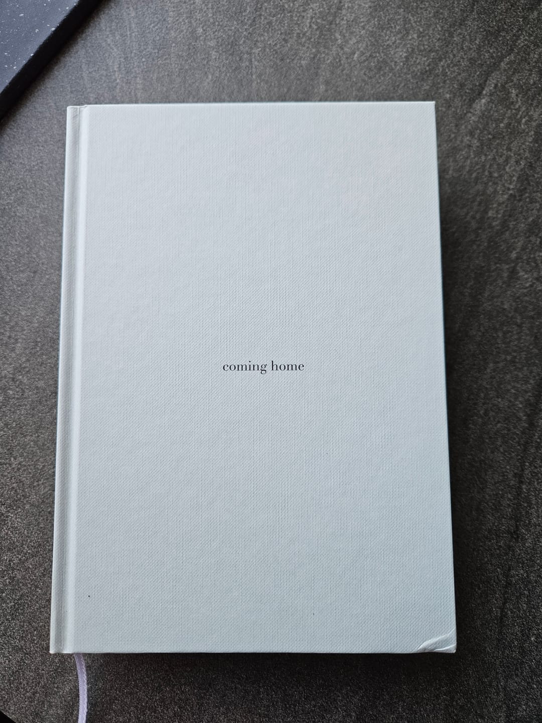 Customer photo review of "coming home" Journal