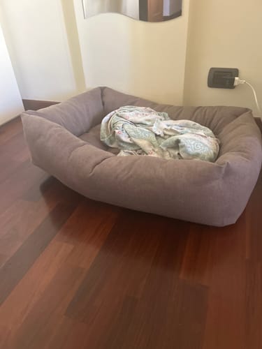 Customer photo review of Divanetto Mattias Marrone (Soft Touch)