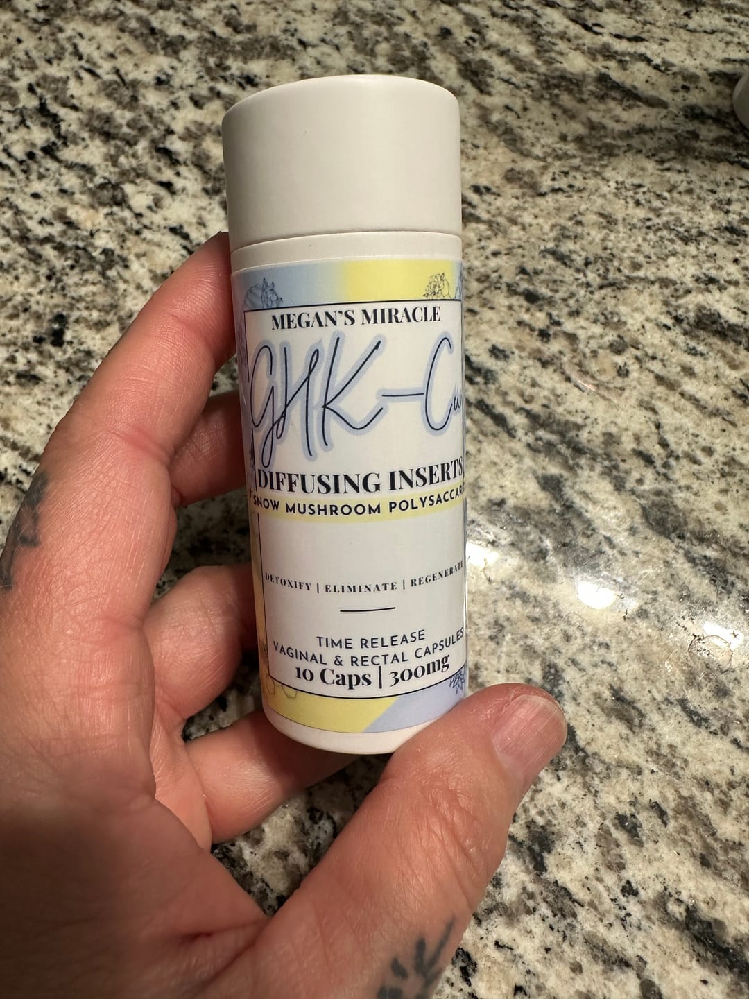 Customer photo review of GHK-Cu PolySaccharide Capsule Inserts