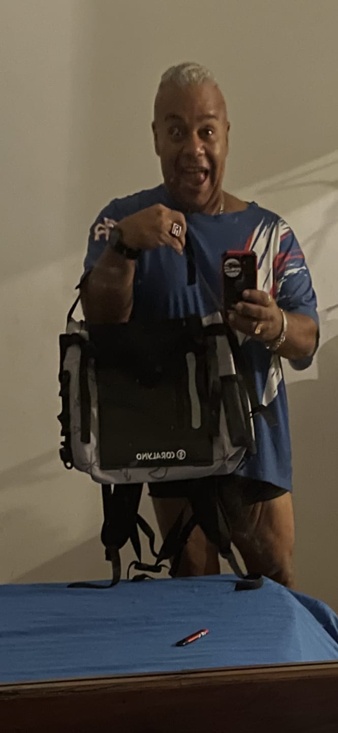 Customer photo review of Morral 100% impermeable -Dry Bag Tayrona