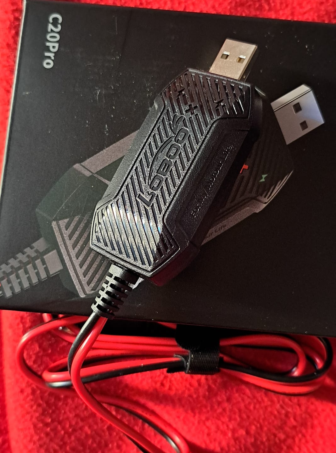 Customer photo review of LOBOO C20Pro Mini Intelligent Battery Charger - USB-Powered 6-Stage Charger for 12V Lead-Acid & LiFePO4 Batteries - Portable 18W Maintenance for ADV Motorcycles