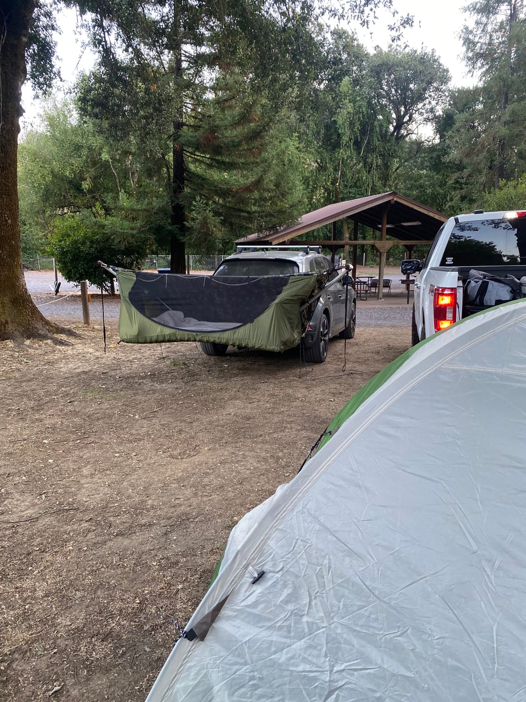 Customer photo review of Bare Bones XL Hammock Mount