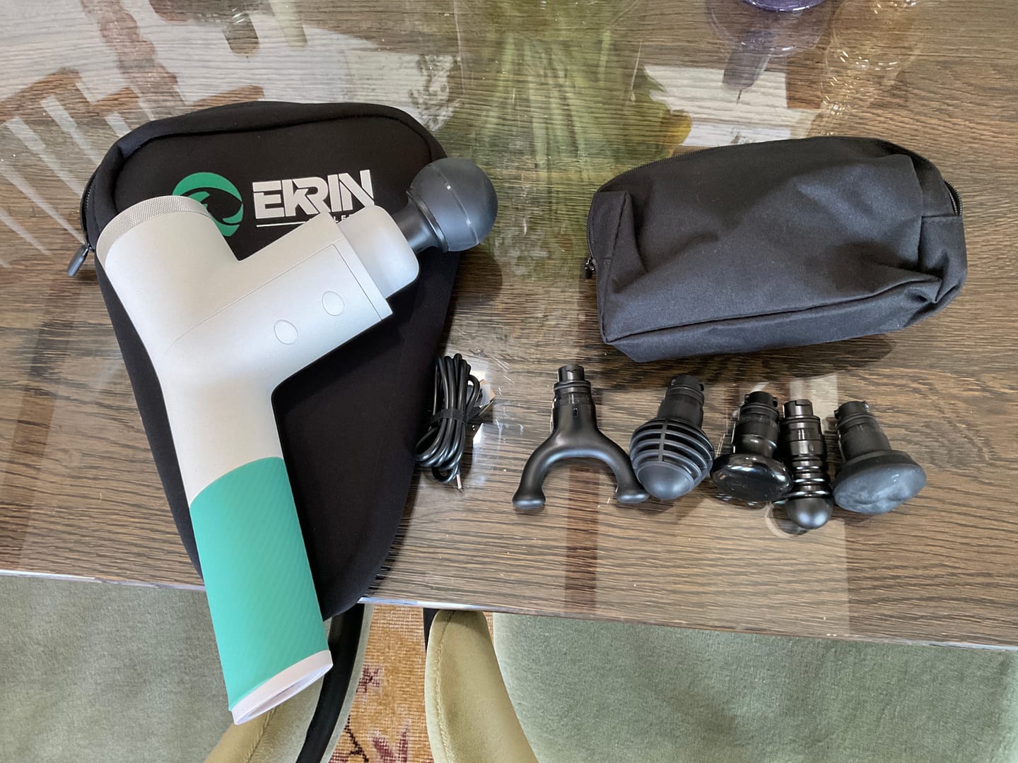 Customer photo review of Kestrel Percussion Massager