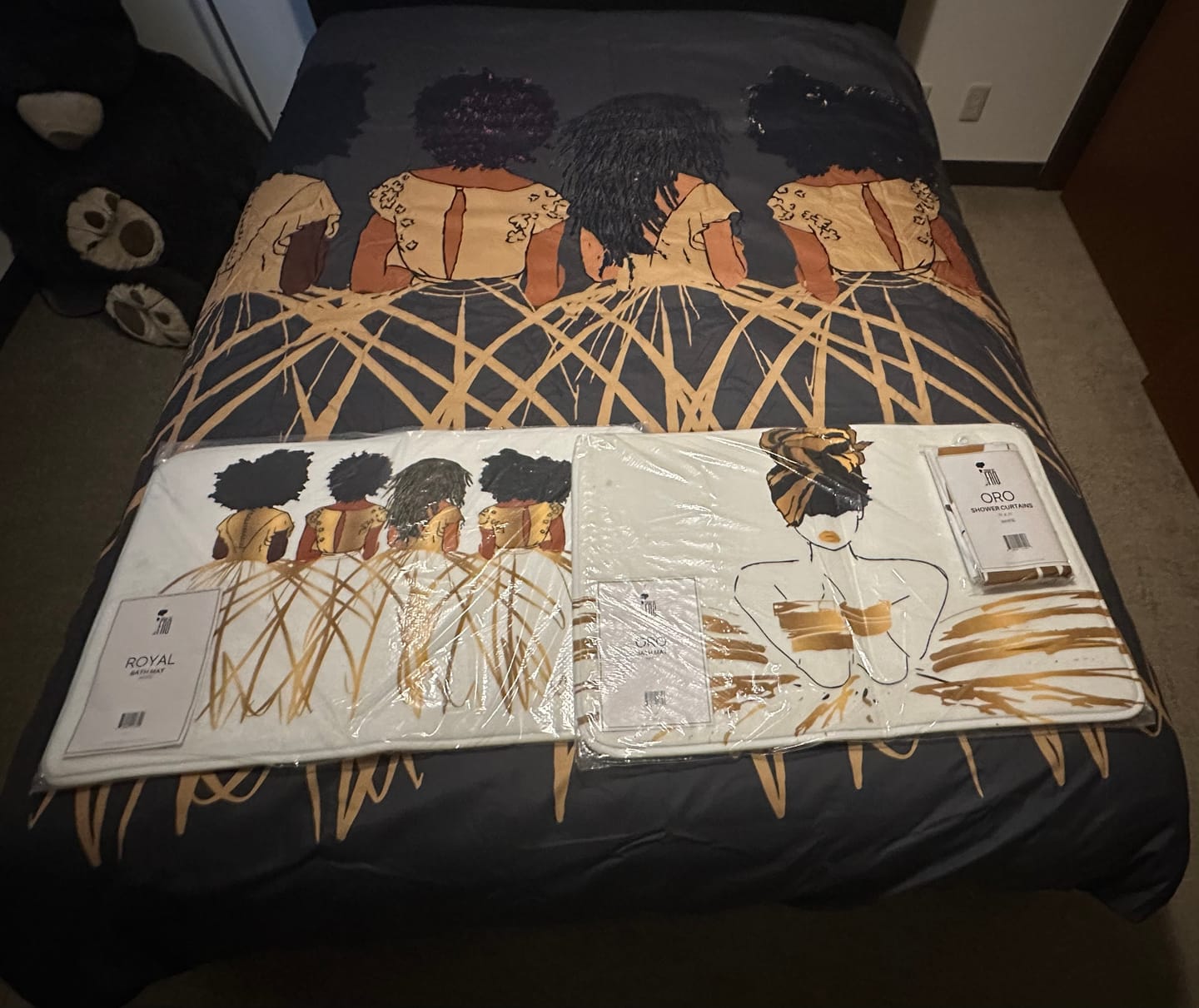 Customer photo review of Oro Bath Mat