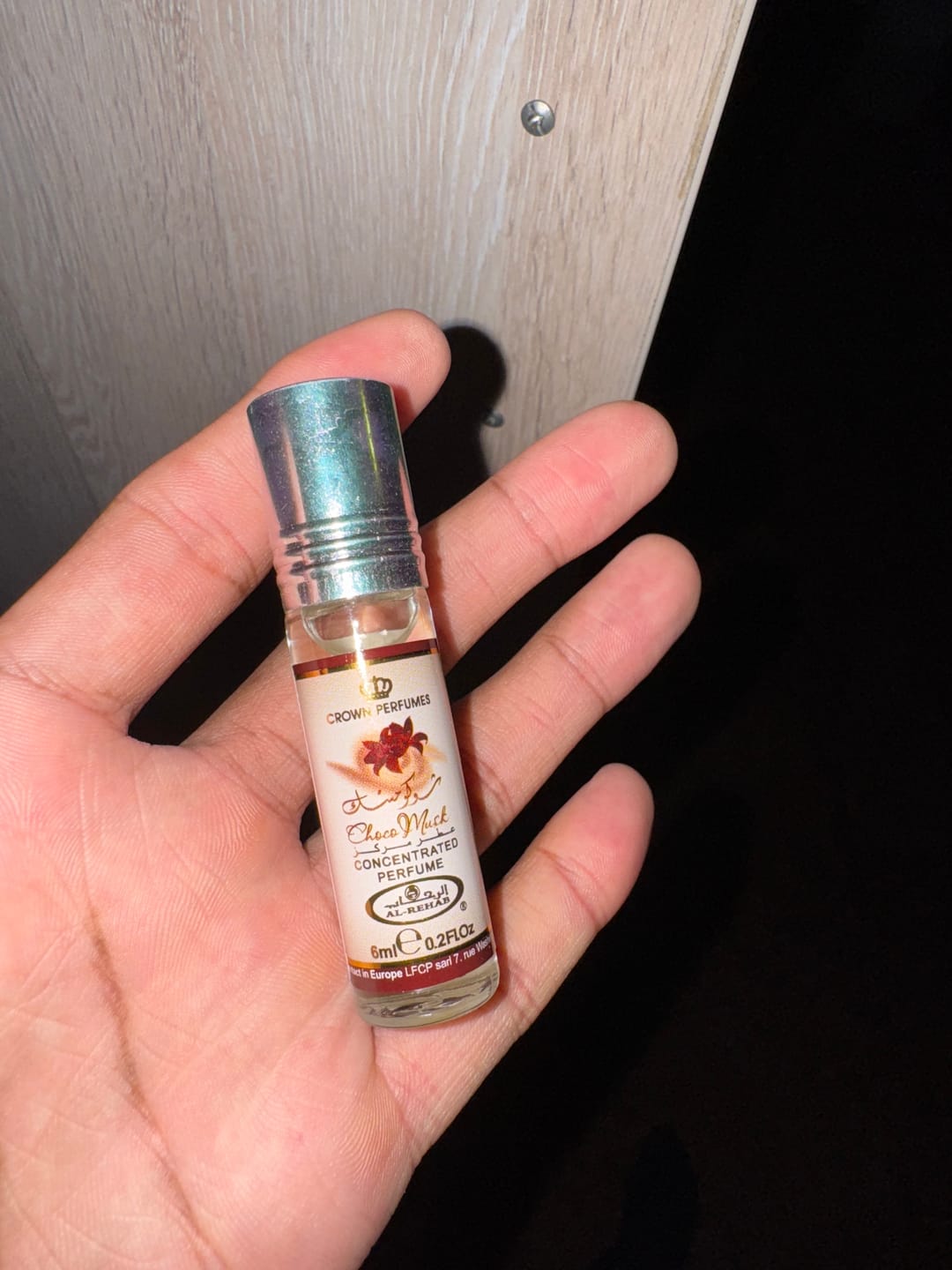 Customer photo review of Choco Musk Al-Rehab 6ml