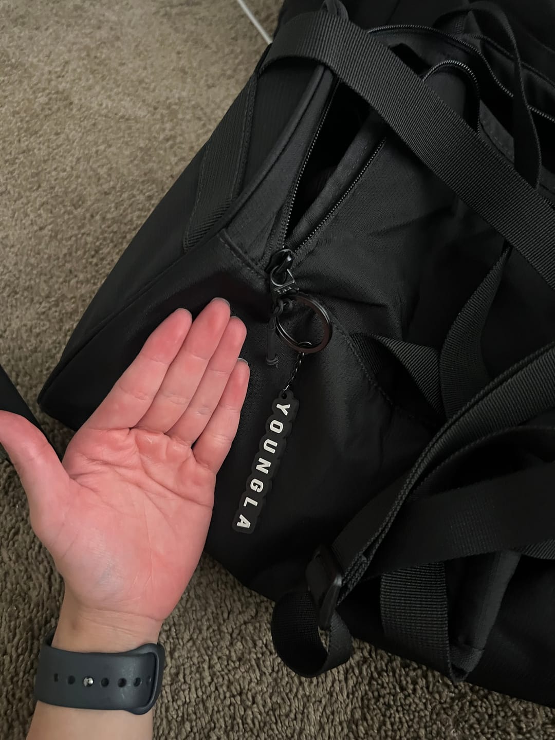 Customer photo review of 931 YoungLA Keychains