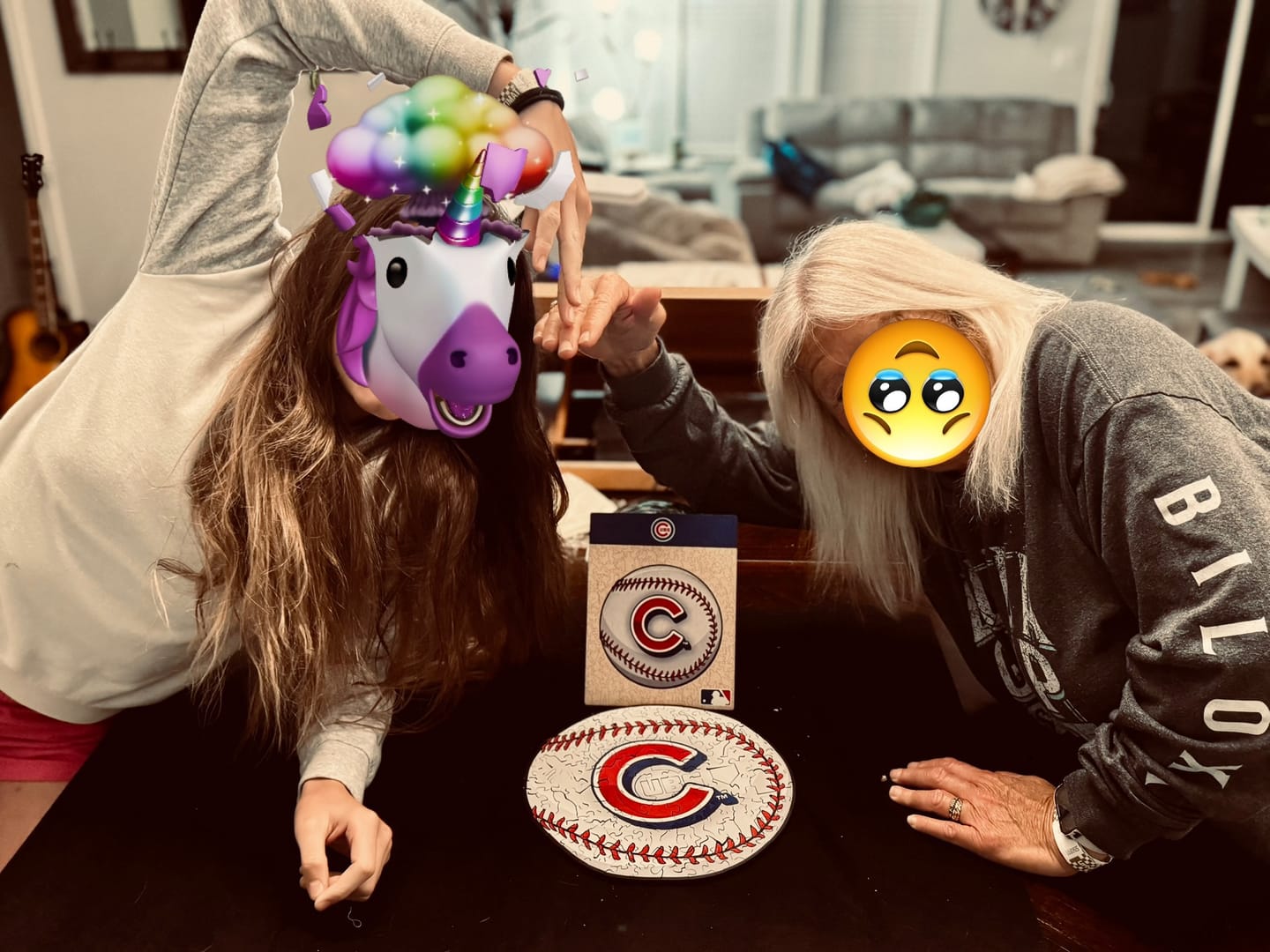 Customer photo review of Chicago Cubs™ - Wooden Puzzle