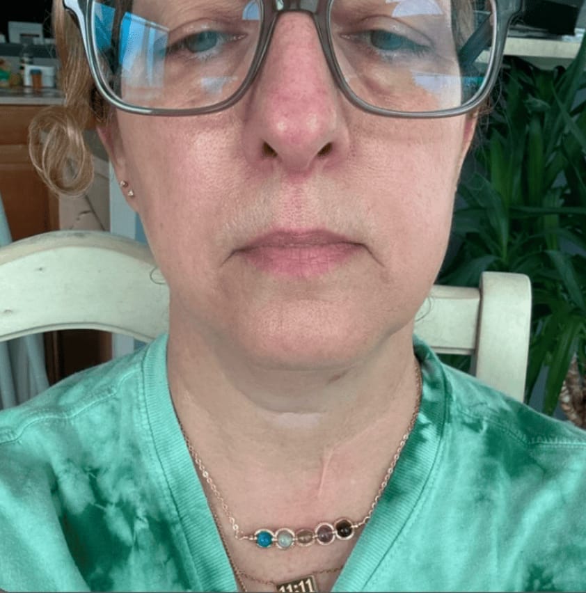 Customer photo review of Aquarius Necklace