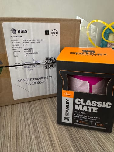 Customer photo review of Taza de Camping Vivid Violet | 236 ML